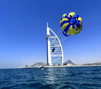 parasailing